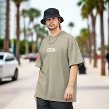 Load image into Gallery viewer, DZLA 'Old Skool' Oversized Mens faded t-shirt