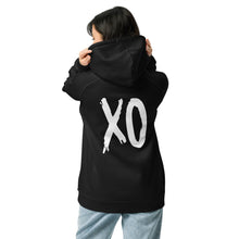 Load image into Gallery viewer, DZLA 'XO' Unisex eco raglan hoodie