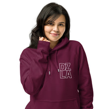 Load image into Gallery viewer, DZLA 'XO' Unisex eco raglan hoodie