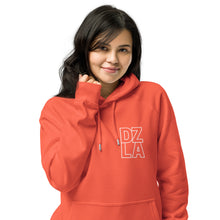 Load image into Gallery viewer, DZLA 'XO' Unisex eco raglan hoodie