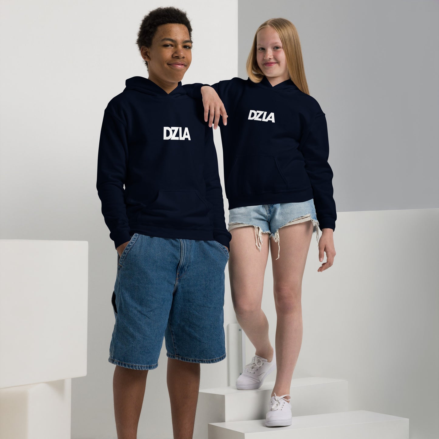 DZLA 'The Future' Youth heavy blend hoodie