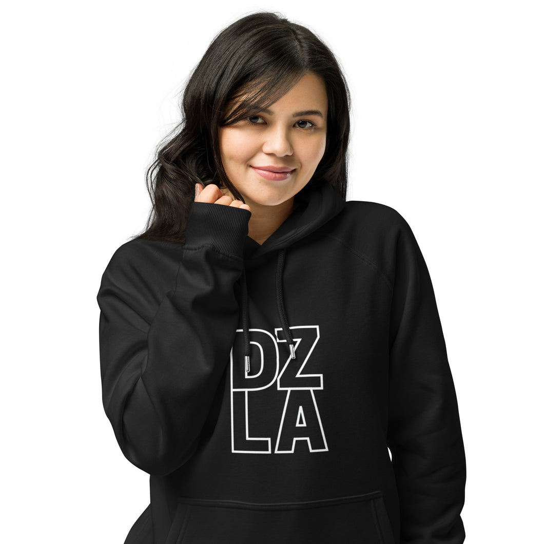 DZLA 'Stacked' Unisex eco hoodie