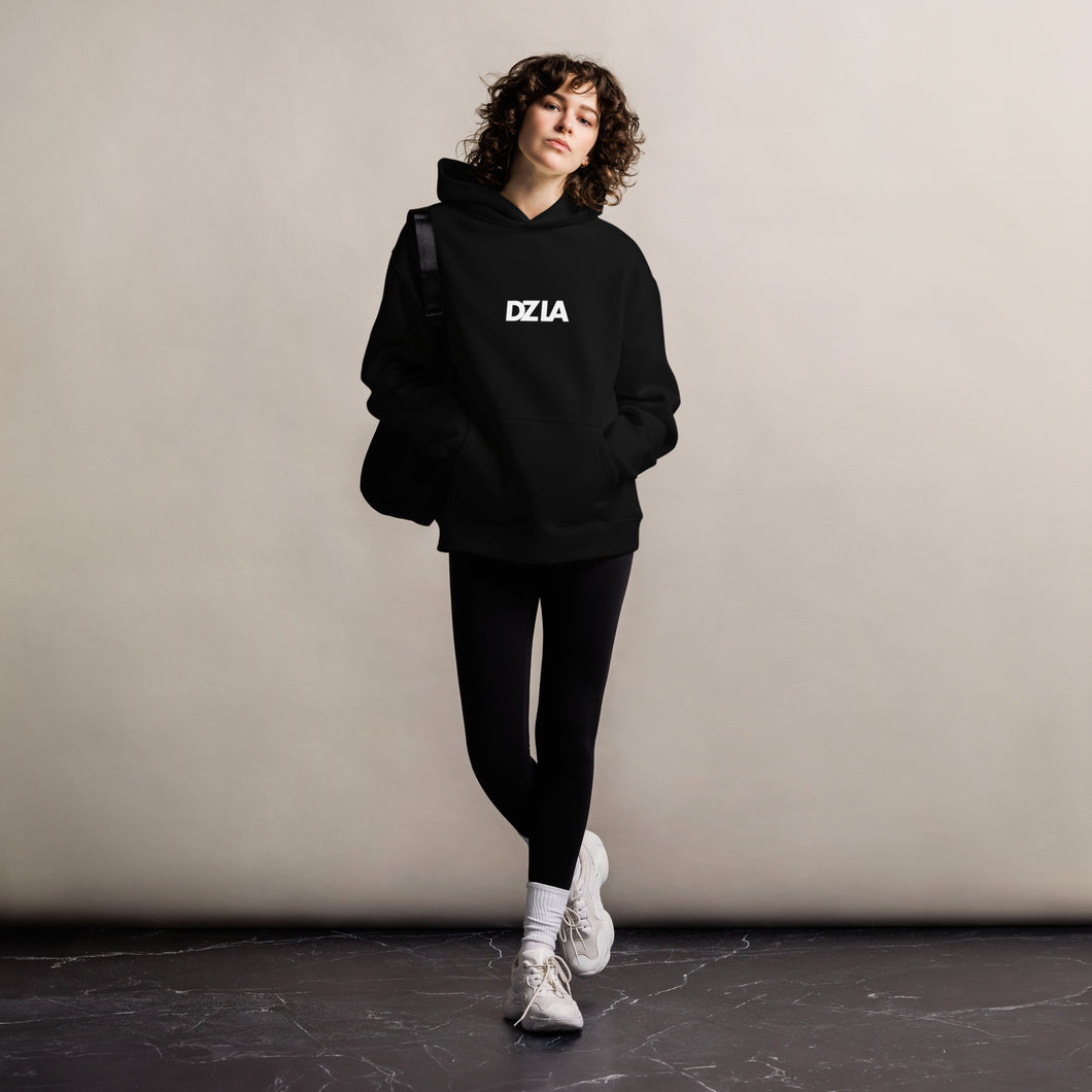 DZLA 'Solid' Womens oversized hoodie