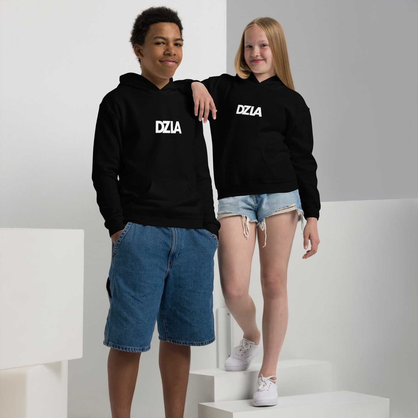 DZLA 'The Future' Youth heavy blend hoodie