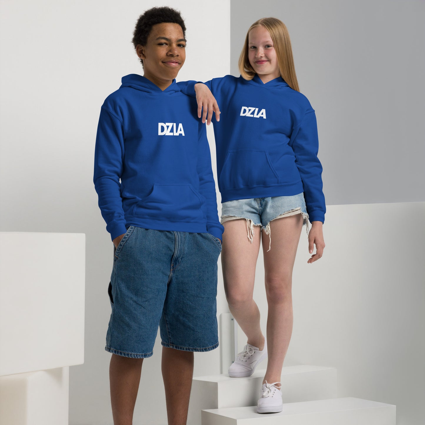 DZLA 'The Future' Youth heavy blend hoodie