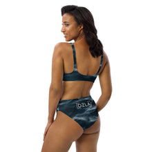 Load image into Gallery viewer, DZLA &#39;Our Planet&#39; Ocean Women&#39;s Recycled high-waisted bikini
