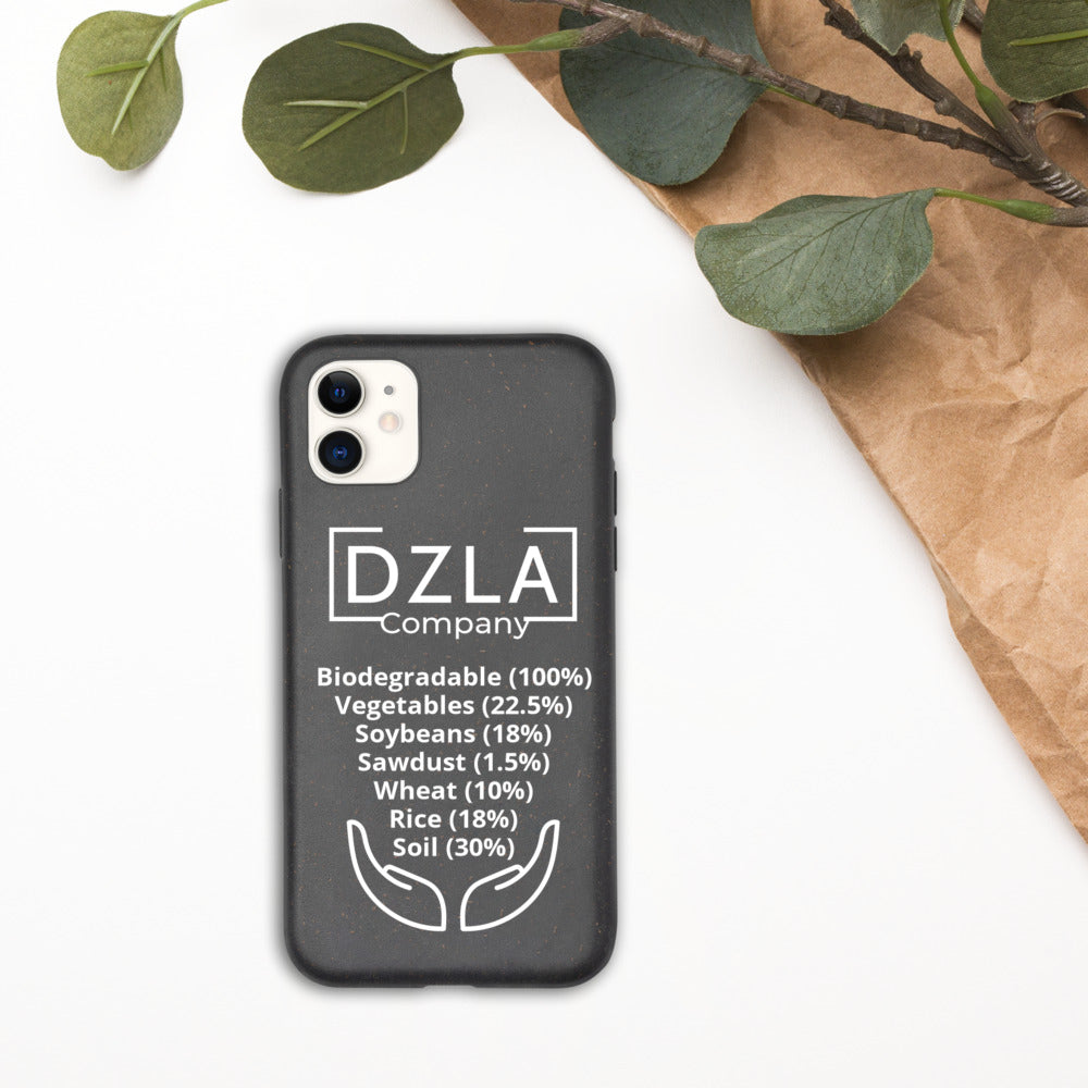 DZLA 'Benefits' Biodegradable I-phone case