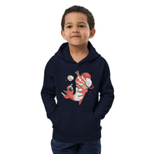Load image into Gallery viewer, DZLA &#39;Ice cream in space&#39; Kids eco hoodie
