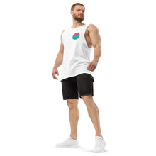 Load image into Gallery viewer, DZLA &#39;Sunset&#39; Men’s drop arm tank top
