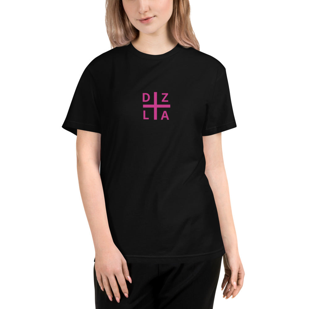 DZLA 'Our Planet' Pink Women's Sustainable T-Shirt