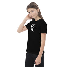 Load image into Gallery viewer, DZLA &#39;LOVE&#39; Organic cotton kids t-shirt
