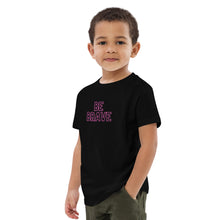 Load image into Gallery viewer, DZLA &#39;Be Brave&#39; Organic cotton kids t-shirt
