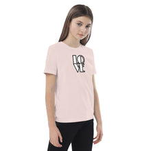 Load image into Gallery viewer, DZLA &#39;LOVE&#39; Organic cotton kids t-shirt
