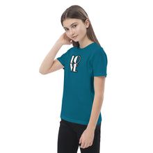Load image into Gallery viewer, DZLA &#39;LOVE&#39; Organic cotton kids t-shirt
