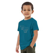 Load image into Gallery viewer, DZLA &#39;Elephant parade&#39; Organic cotton kids t-shirt
