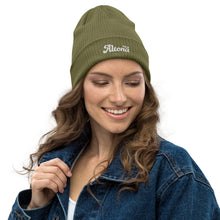 Load image into Gallery viewer, DLZA &#39;Love Local&#39; This is Altona Special Edition Organic ribbed beanie
