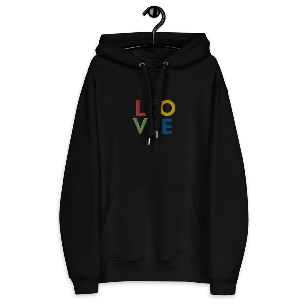 DZLA 'LOVE' Premium eco hoodie