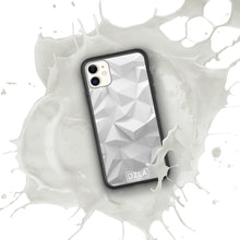Load image into Gallery viewer, DZLA &#39;Silver 3D&#39; Biodegradable iPhone case
