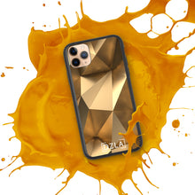 Load image into Gallery viewer, DZLA &#39;Gold 3D&#39; Biodegradable iPhone case
