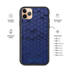 Load image into Gallery viewer, DZLA &#39;Hexagon&#39; Biodegradable iPhone case
