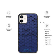 Load image into Gallery viewer, DZLA &#39;Hexagon&#39; Biodegradable iPhone case
