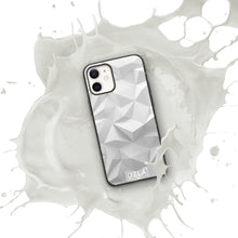 Load image into Gallery viewer, DZLA &#39;Silver 3D&#39; Biodegradable iPhone case
