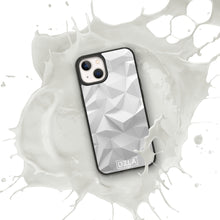 Load image into Gallery viewer, DZLA &#39;Silver 3D&#39; Biodegradable iPhone case

