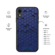 Load image into Gallery viewer, DZLA &#39;Hexagon&#39; Biodegradable iPhone case
