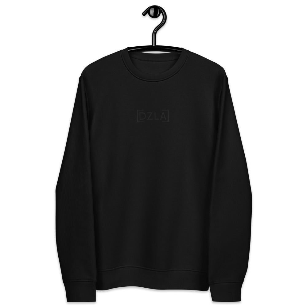 DZLA 'Our Planet' Premium Unisex eco sweatshirt - Black
