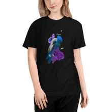 Load image into Gallery viewer, DZLA &#39;Our Planet&#39; Peacock Women&#39;s Sustainable T-Shirt
