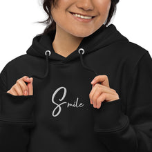 Load image into Gallery viewer, DZLA &#39;Smile&#39; Unisex essential eco hoodie
