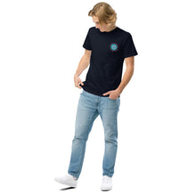 Load image into Gallery viewer, DZLA &#39;Beach club logo&#39; Unisex organic cotton tee
