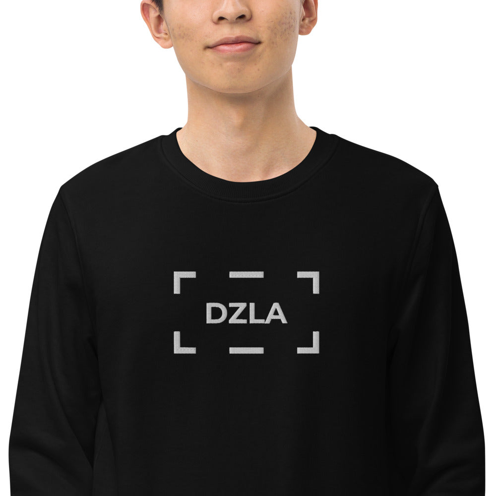 DZLA 'Broken' unisex organic sweatshirt