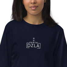 Load image into Gallery viewer, DZLA &#39;Our Earth&#39; Unisex organic sweatshirt
