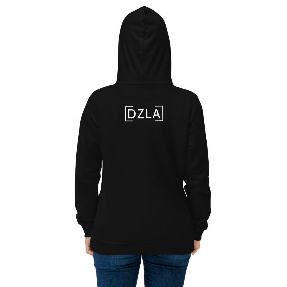 DZLA 'Surf Ready' Women's eco fitted hoodie