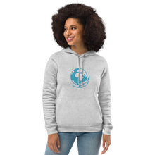 Load image into Gallery viewer, DZLA &#39;Save our oceans&#39; Women&#39;s eco fitted hoodie
